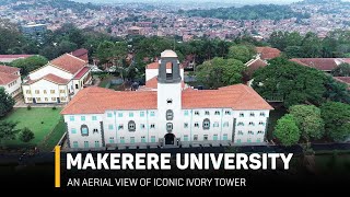 An aerial of Makerere universitys Iconic Ivory tower trending uganda makerere ivorytower [upl. by Eiznekcam]