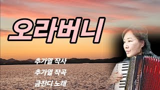 분당아코디언 김에스더 ㅡ 오라버니 금잔디 [upl. by Eima]