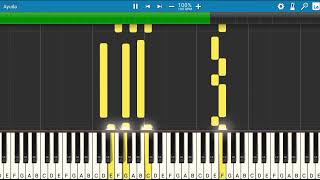 Miel  Lauri Garcia  Piano Tutorial  Midi [upl. by Saville]