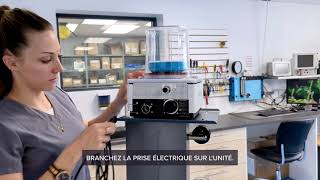 Installation du ventilateur danesthésie vétérinaire Moduflex insPurr [upl. by Materi734]