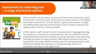 Chris Jory  Assessment as a learning tool a range of practical options [upl. by Celine]