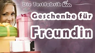 💑 Geschenke für Freundin – 🎁 Top 3 Geschenkideen für deine Freundin [upl. by Felecia]