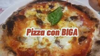 Pizza con Biga a lunga lievitazione [upl. by Nohsav]