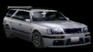 Touge Max G  Nissan Stagea 25T RS FOUR V [upl. by Noillid]