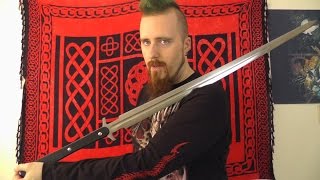 VA Zombie Slayer review  Excellent quottacticalquot longsword [upl. by Hsaniva]