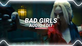 bad girls  mia edit audio [upl. by Nagle]