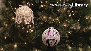 Freestanding Lace Ornament Covers [upl. by Sergent]