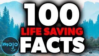 Top 100 Facts That Might Save Your Life One Day [upl. by Jeanette352]