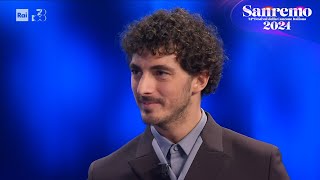 Sanremo 2024  Pecco Bagnaia al Festival di Sanremo [upl. by Dleifyar]