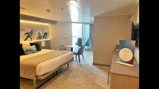 Norwegian Prima Stateroom Cabin 12212  Balcony Wheelchair Accessible Category BA [upl. by Cherish]