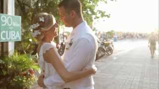 Smathers Beach Key West Wedding with Andrea and Brian [upl. by Ohnuj279]