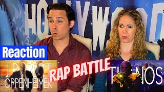 Epic Rap Battles of History Thanos vs J Robert Oppenheimer Reaction [upl. by Edmanda]