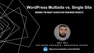 📊 WordPress Multisite vs Single Site Making the Right Choice for Your Web Projects [upl. by Rollie179]