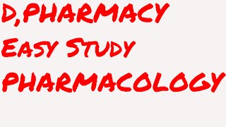 pharmacology hindi  D pharmacy Easy Study Pharmacology [upl. by Yerg]