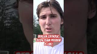 Bergen Catholic 2024 Team Preview Excerpt football footballshorts [upl. by Sanez]