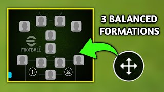 3 Balanced Custom Formations To Try in eFootball 24 😯⚡ [upl. by Rabkin881]