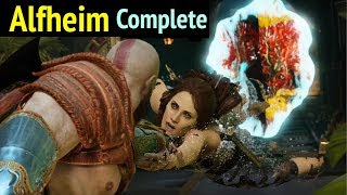 God of War Alfheim Complete Walkthrough God of War 4 Gameplay [upl. by Nabe812]