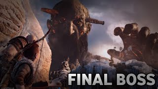 God Of War Final BOSS Fight  Hardest Boss  BALDUR FREYES SON [upl. by Jeramey]