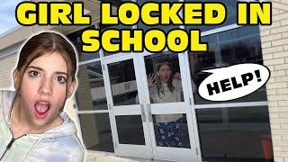 Girl Temper Tantrum Student Locks Herself Inside School During Christmas Break Original [upl. by Drews]