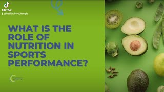 What is the Role of Nutrition in Sports Performance [upl. by Ignatzia]