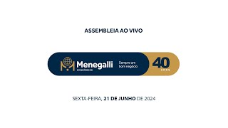 Assembleia Menegalli Consórcios [upl. by Anelat]