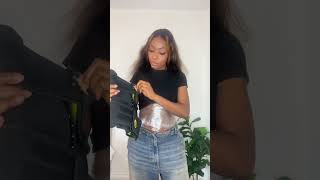 Best way to wear a waist trainer for fast results waisttrainer flattummy corsettraining trending [upl. by Eetsim]