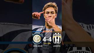 Inter vs Juventus 44 SERIE A Highlights amp All Goals 2024 HD shortsfootballfootballshorts crazy [upl. by Asta643]