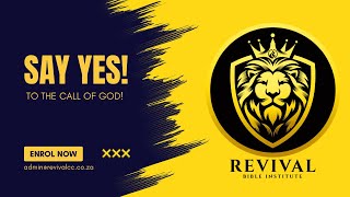 Calling 21st Century Revivalists… Revival Bible Institute PROMO 2025 [upl. by Merkle]