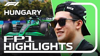 FP1 Highlights  2024 Hungarian Grand Prix [upl. by Veradia]