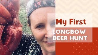 Allisons First Deer Longbow Hunting In Florida [upl. by Ardied357]