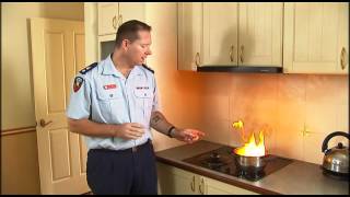 QFRS Catching Fire series  Part 4  Kitchen fire safety [upl. by Haidedej]