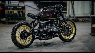 BMW R80 Scrambler Full Timelapse Build [upl. by Yenreit]