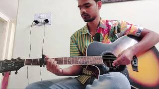 Chaap Tilak Guitar Cover  By Rohit Saini  Asees Kaur [upl. by Sualohcin]