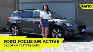 NUOVA FORD FOCUS STATION WAGON 2021 PRESENTAZIONE E TEST DRIVE CON DEBORAH  FORD FOCUS SW 2021 [upl. by Bathilda]