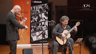 Aniello and Gennaro Desiderio play Preludio and Allegro Kreisler  Violin and Guitar  Altamira [upl. by Ecilegna]