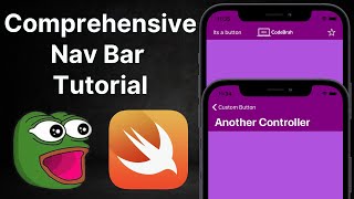 How to Nav Bar Programmatically Swift 2023 UIKit Xcode [upl. by Thorr]