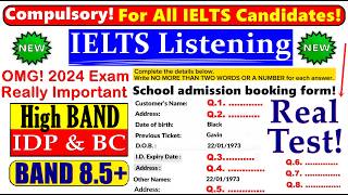 IELTS LISTENING PRACTICE TEST 2024 WITH ANSWERS  29102024 [upl. by Nadnal549]