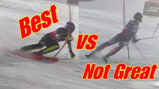 Ski Dad World Cup Analysis  Levi  Ladies Slalom Who did it the Best [upl. by Ecam817]