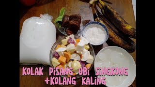 KOLAK PISANG UBI SINGKONG  KOLANG KALING NIKMAT BANGET🤤 [upl. by Ardell987]