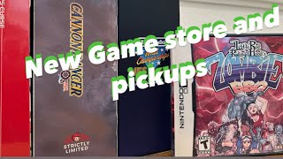 New Retro Game store and a few grail pickups [upl. by Enoved]