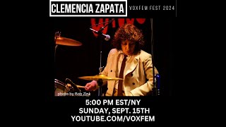 CLEMENCIA ZAPATA INTERVIEW AND MUSIC VIDEO VOXFEM FESTIVAL 2024 [upl. by Greenland125]