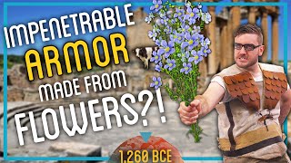 Homemade Armor Using FLOWERS Totally Impenetrable [upl. by Ezirtaeb519]