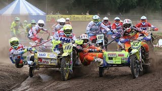 ONK Sidecarcross 2017 June 25 Valkenswaard The Netherlands [upl. by Luemas807]