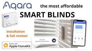 Aqara smart blinds the most complete review [upl. by Dranoc]