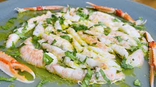 Carpaccio de Langoustines  Facile et Rapide [upl. by Suoivatram]