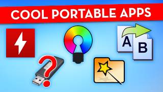 10 Cool and Free Portable Programs You Need to See [upl. by Ennayllek]