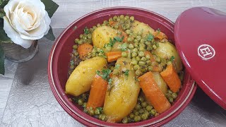 Heerlijke Marokkaanse TAJINE met VLEES en GROENTEN👍👌 SIMPEL EN LEKKER🥰😋 [upl. by Basso]