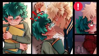 Bakudeku  A Bet by Valentines 💥❤️ English Comic Dub [upl. by Rahsab512]