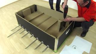 Aufbauvideo Maxstore® Profi Tischfussball Leeds [upl. by Oab197]