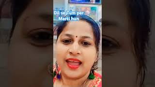 Bada sukun hai main Dil se Tum per Marti hun deewangi trending shortsvideo shorts reels love [upl. by Berardo]